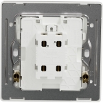 Schneider Electric UNICA X 20A 單位雙極開關掣 (炫星銀) | NUX31D20N_SS